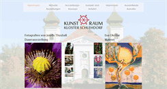 Desktop Screenshot of kunstraum.kloster.schlehdorf.org